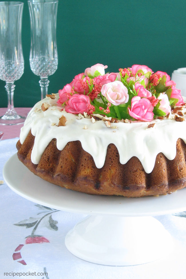 Easy pineapple banana cake recipe