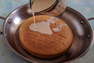 Three milk cake