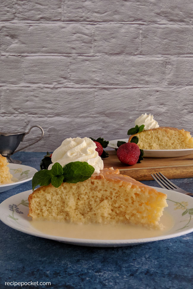 Tres leches - three milk cake