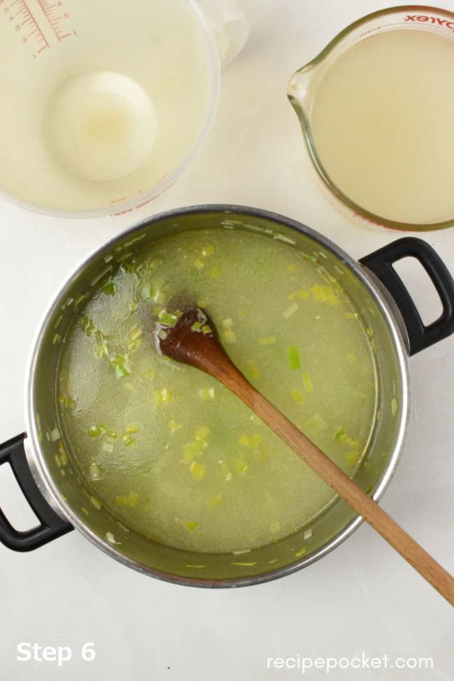 Easy potato soup step by step image #6