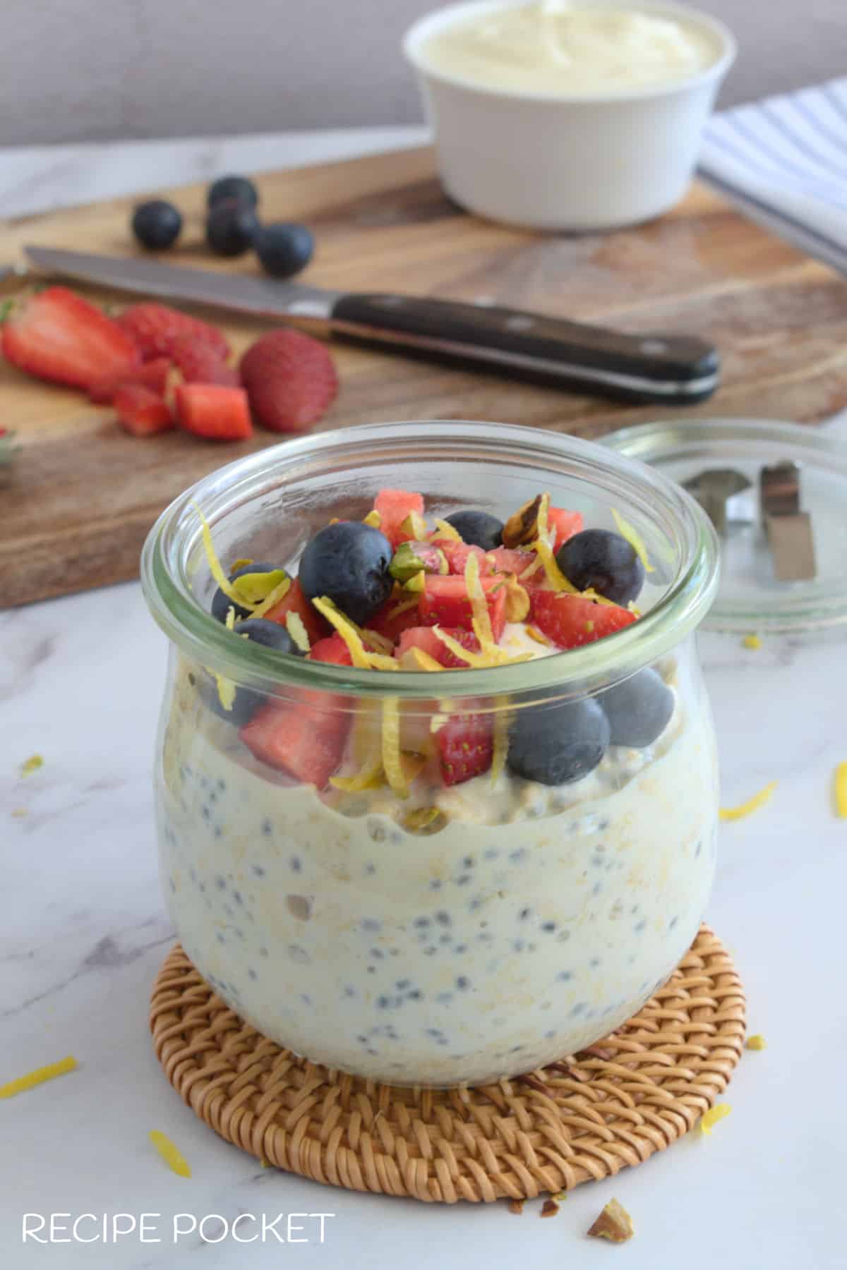 Overnight oats.