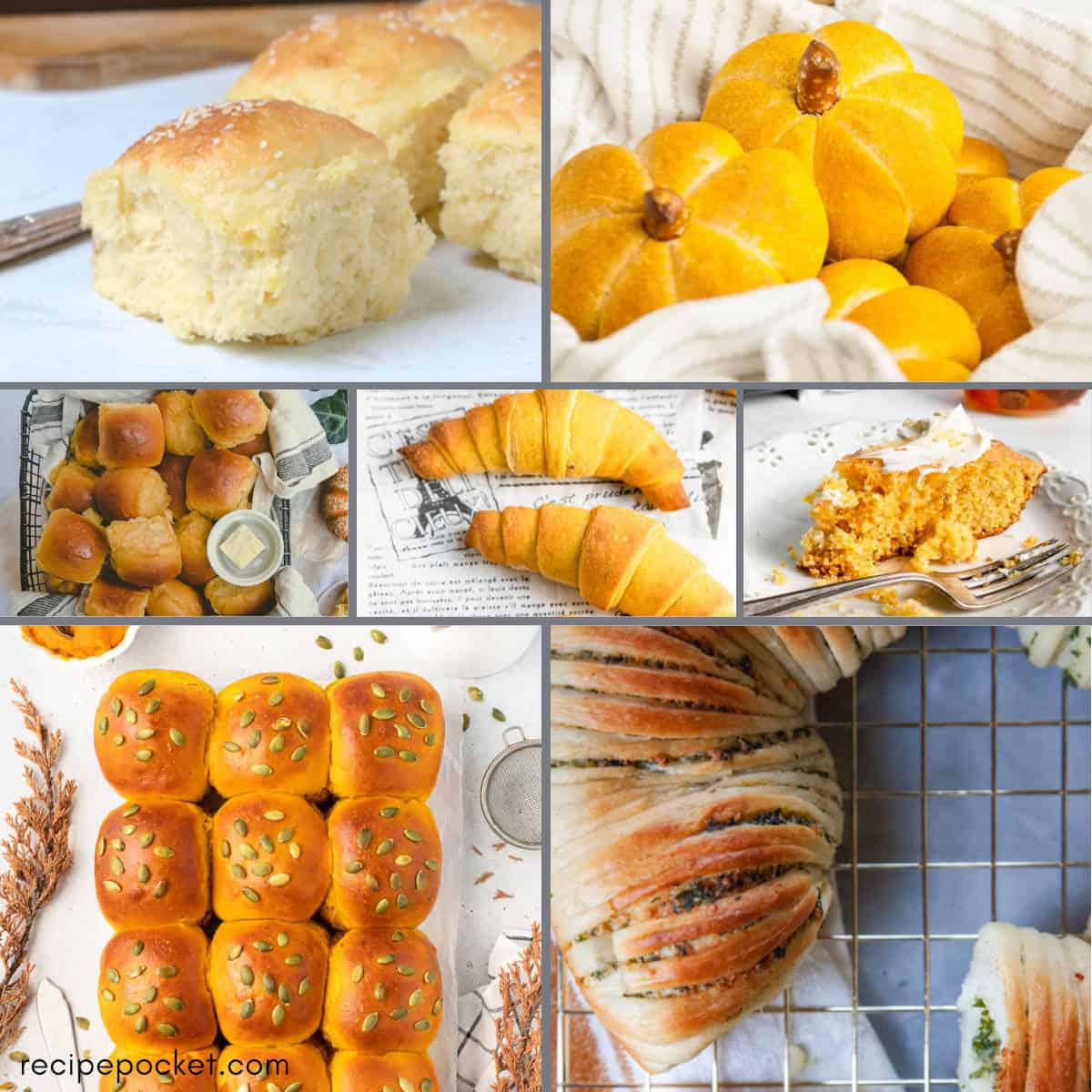 Feature image showing different types of bread.