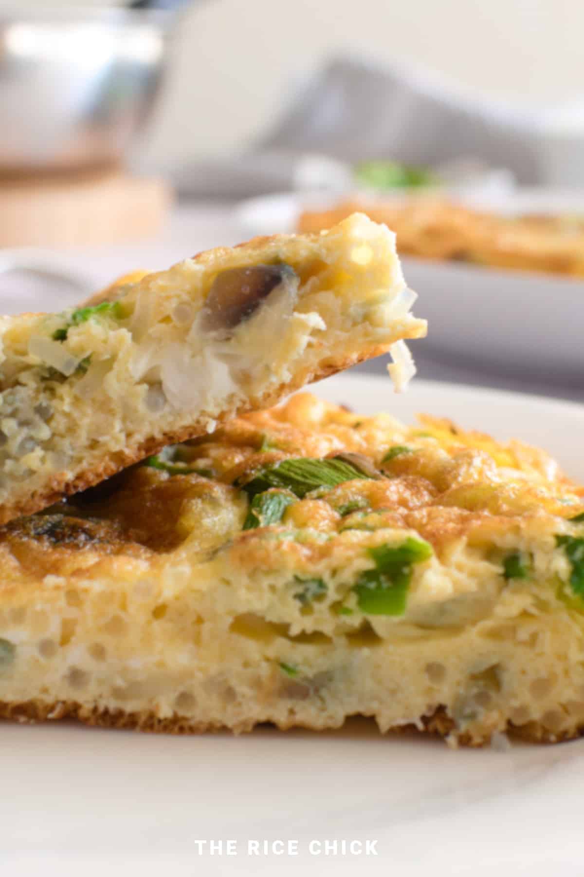 Vietnamese egg omelette.