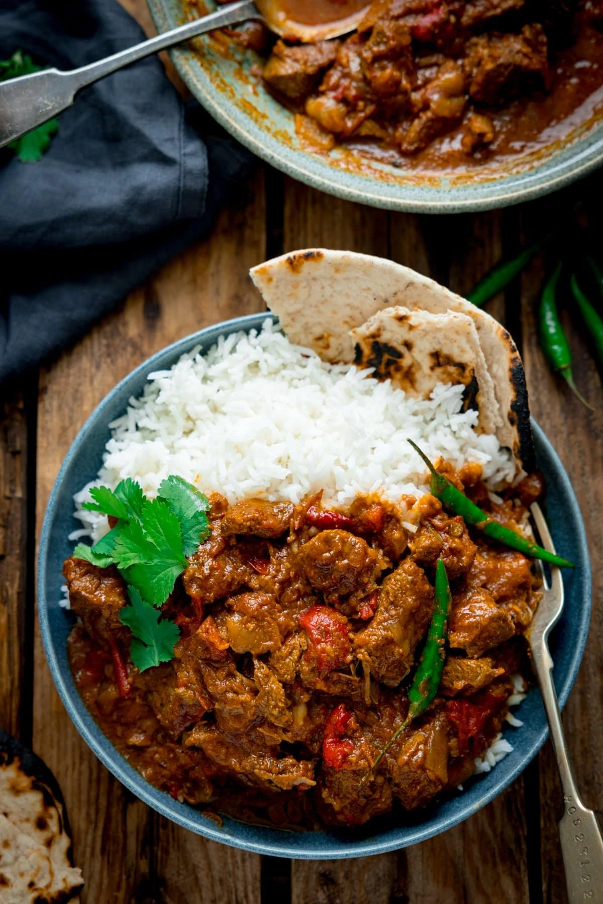 Lamb bhuna.