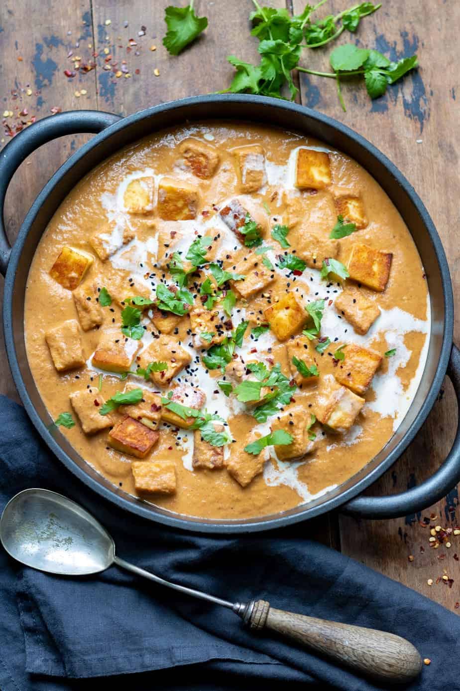 Paneer butter masala.