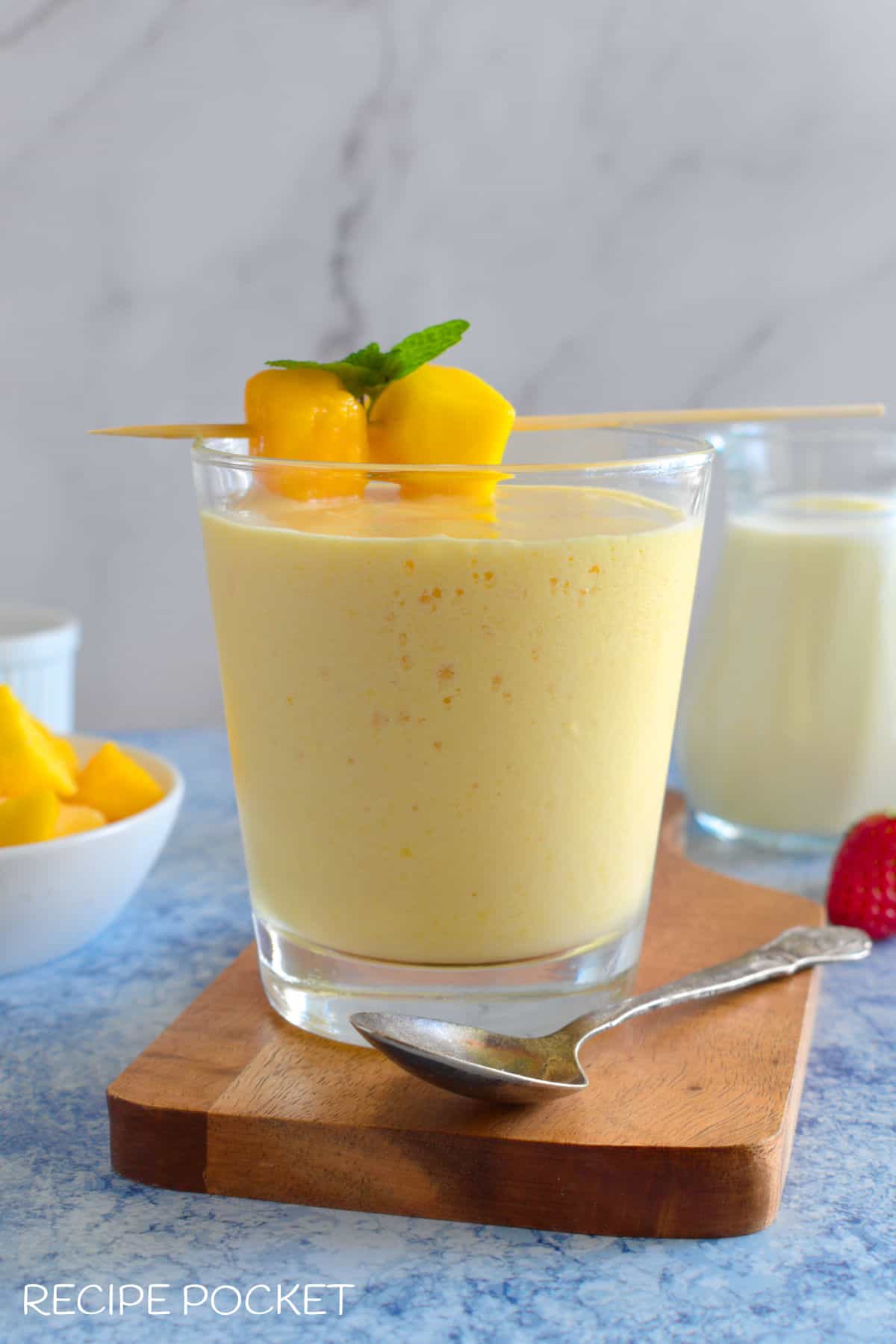 Mango shake.