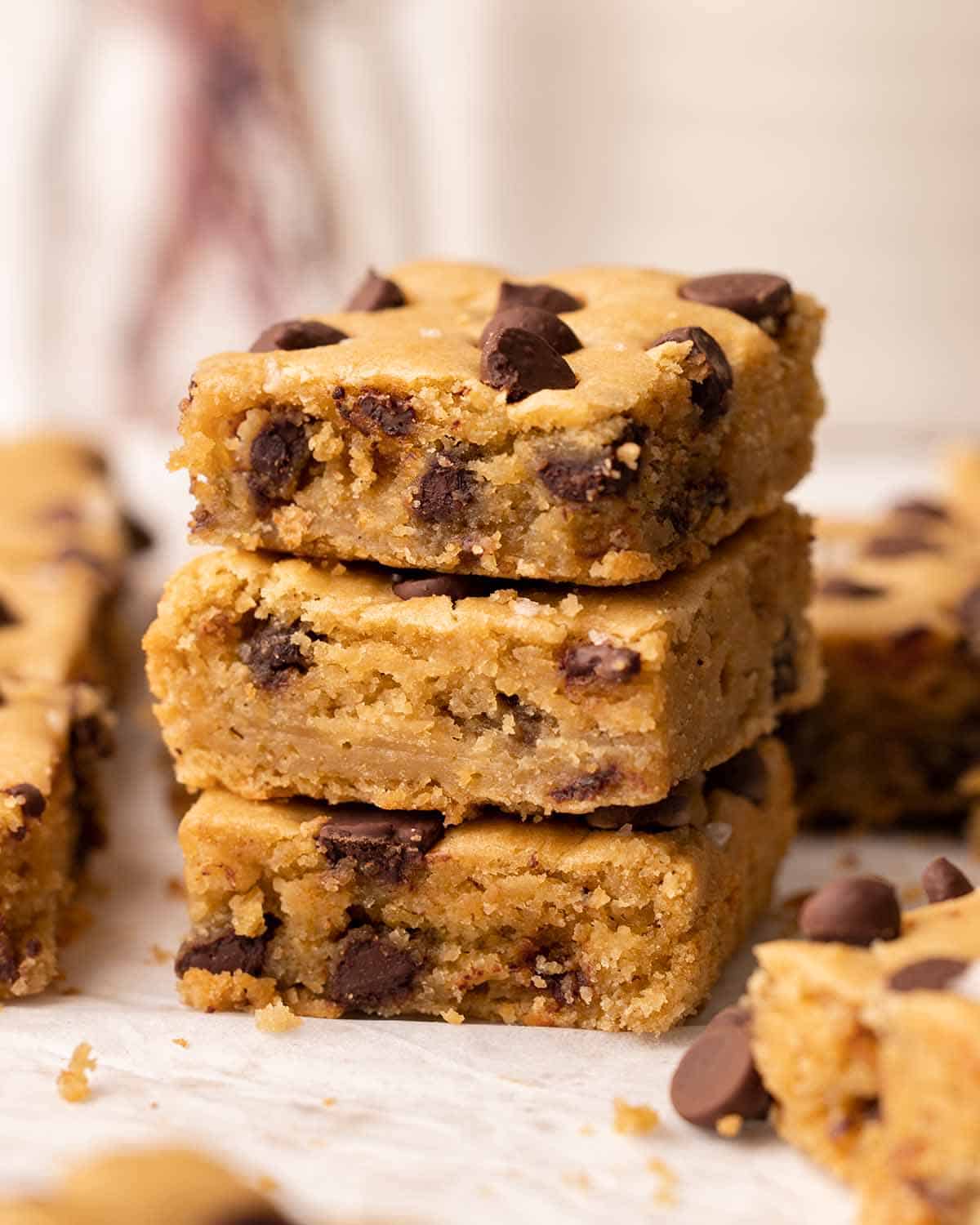 Chickpea blondies.